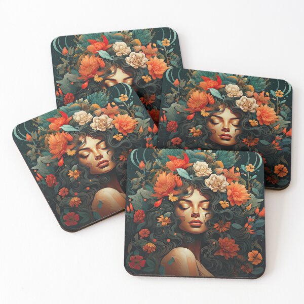 Item preview, Nature Inspired Portrait designed and sold by Eden Digital Creative.