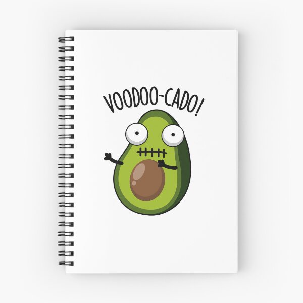 Item preview, Voodoo-cado Funny Avocado Pun  designed and sold by punnybone.