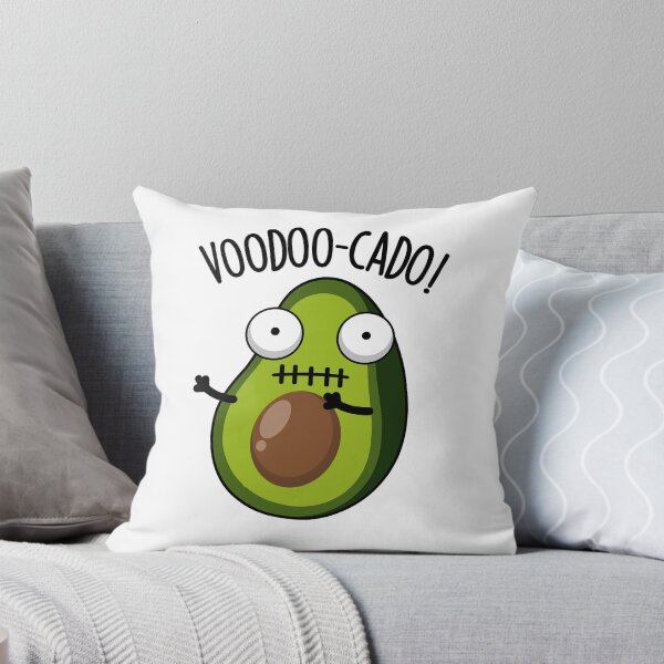 Item preview, Voodoo-cado Funny Avocado Pun  designed and sold by punnybone.