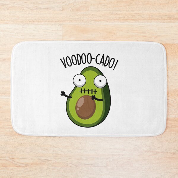 Item preview, Voodoo-cado Funny Avocado Pun  designed and sold by punnybone.