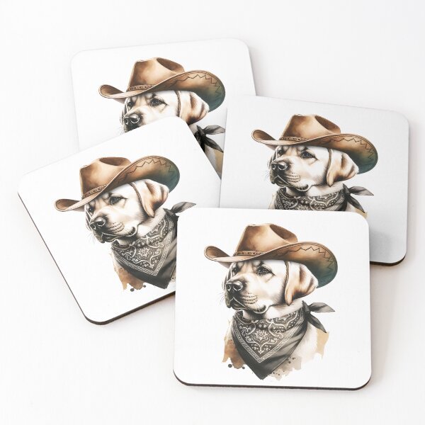 Item preview, Labrador Retriever Cowboy  designed and sold by TheAnimalZ00.