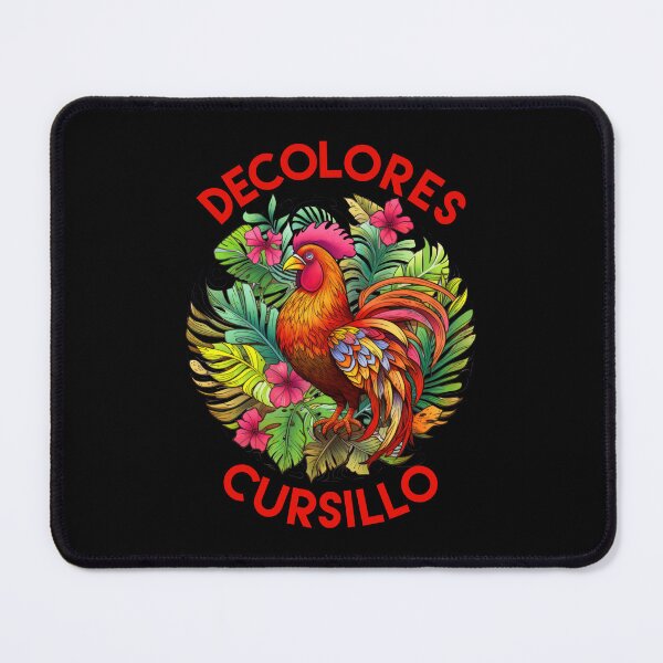 Item preview, DeColores Cursillo Colorful Rooster Circle With Monstera Leaves & Flowers designed and sold by Gsallicat.
