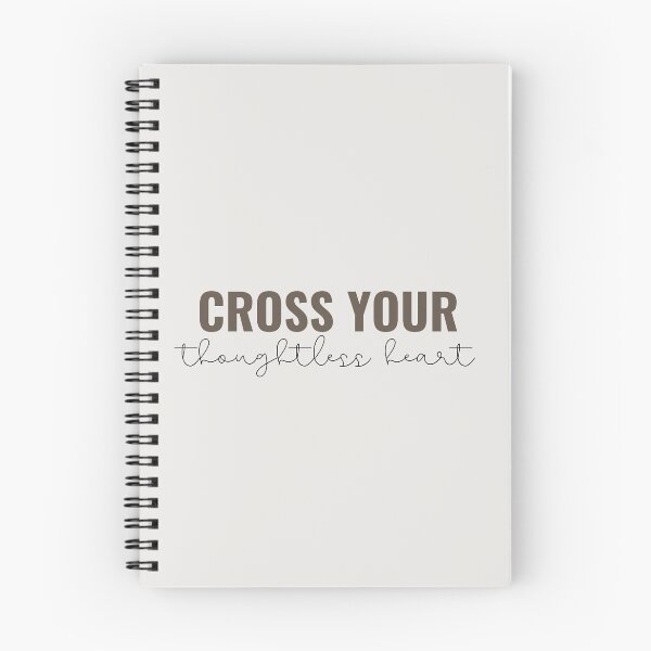 Item preview, cross your thoughtless heart - Taylor Swift designed and sold by bombalurina.