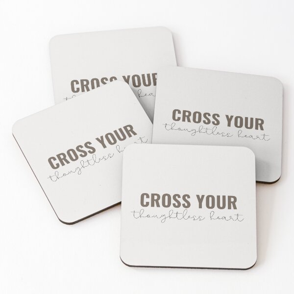 Item preview, cross your thoughtless heart - Taylor Swift designed and sold by bombalurina.