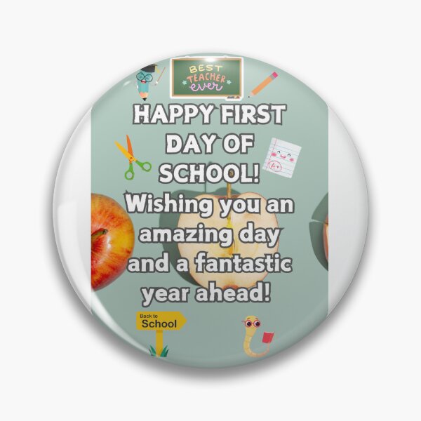 Item preview, Happy First Day of School Teachers! designed and sold by DalysDesigns.