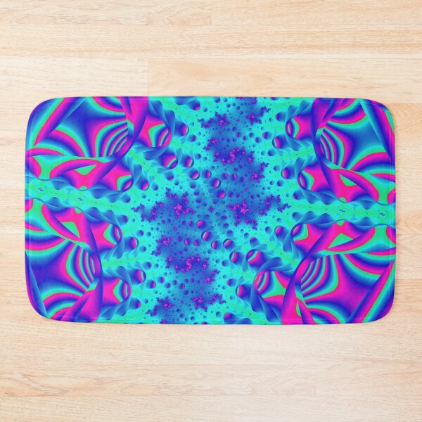 Item preview, Mandelbrot 81 - Abstract electric neon colorful otherworldly fractal fingers designed and sold by Draeger0.