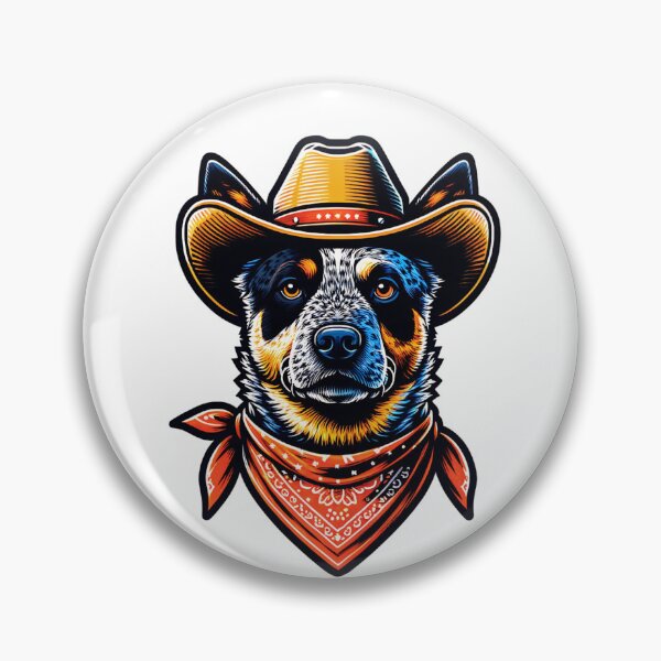 Item preview, Australian Cattle Dog Cowboy  designed and sold by TheAnimalZ00.