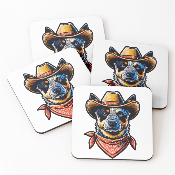Item preview, Australian Cattle Dog Cowboy  designed and sold by TheAnimalZ00.