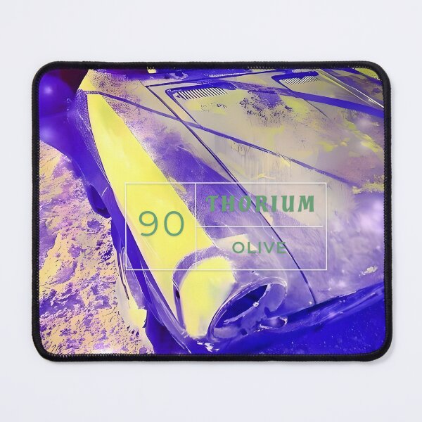 Item preview, Thorium atomic number 90, olive  designed and sold by WildLadyWood.