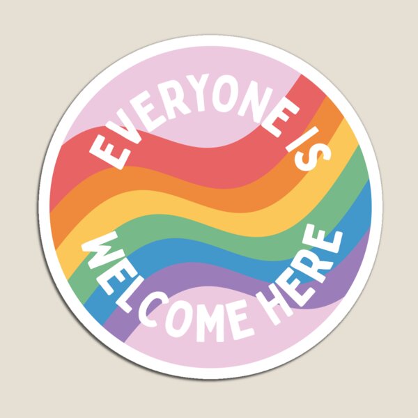 Item preview, LGBT safe space - everyone is welcome here designed and sold by Mapplefords.