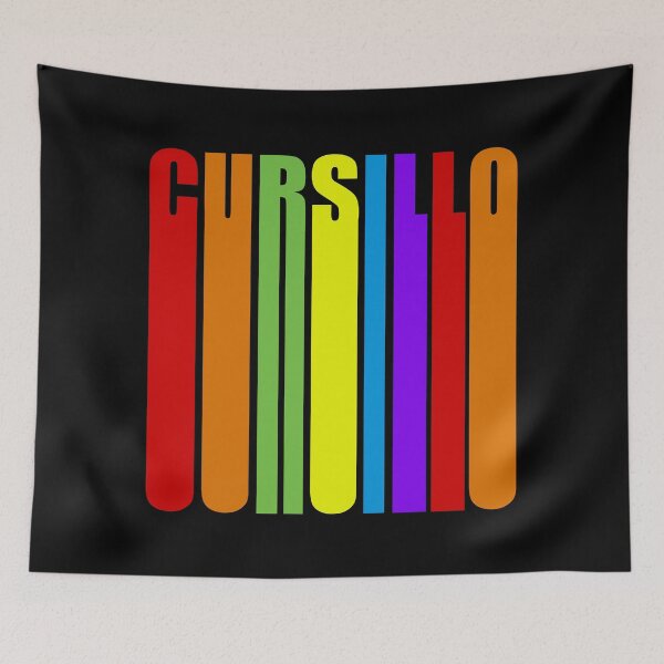 Item preview, Cursillo Letras Alargadas Coloridas Fe Cristiana designed and sold by Gsallicat.