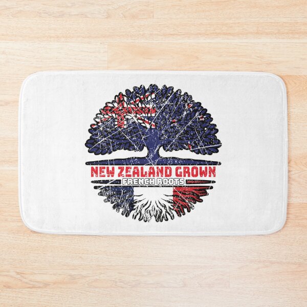 Item preview, France French New Zealander New Zealand Tree Roots Flag designed and sold by FlagX.