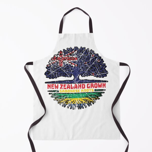 Item preview, Gabon Gabonese New Zealander New Zealand Tree Roots Flag designed and sold by FlagX.
