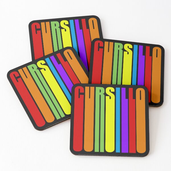 Item preview, Cursillo Letras Alargadas Coloridas Fe Cristiana designed and sold by Gsallicat.