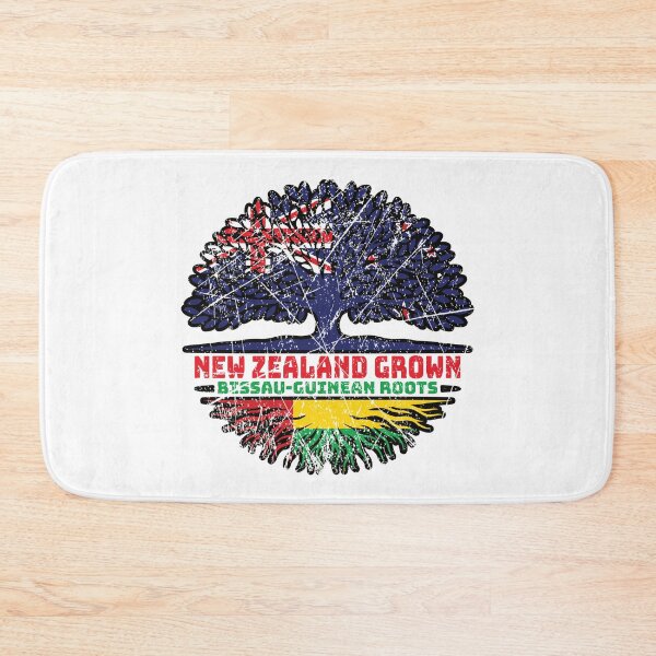 Item preview, Guinea-Bissau Bissau-Guinean New Zealander New Zealand Tree Roots Flag designed and sold by FlagX.