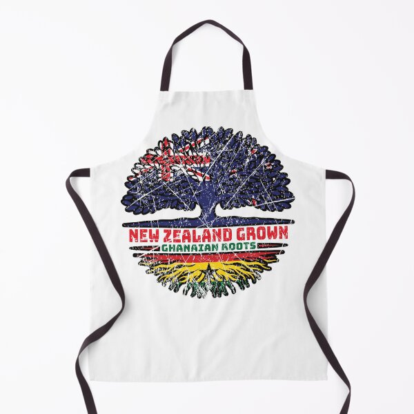 Item preview, Ghana Ghanaian New Zealander New Zealand Tree Roots Flag designed and sold by FlagX.