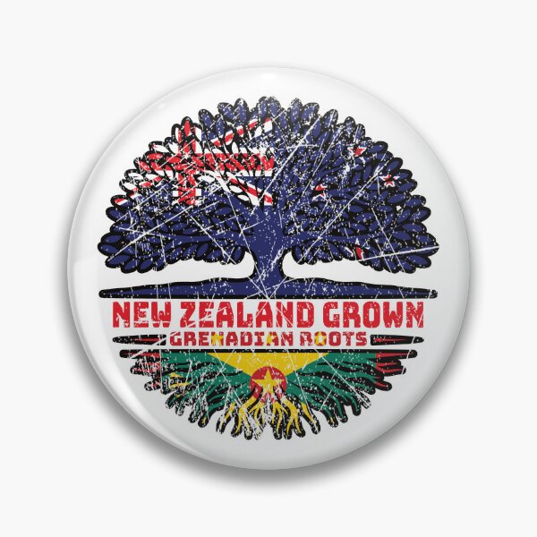 Item preview, Grenada Grenadian New Zealander New Zealand Tree Roots Flag designed and sold by FlagX.