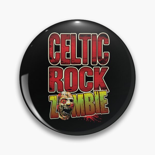 Item preview, Celtic Rock Zombie designed and sold by RandaGoldstein.