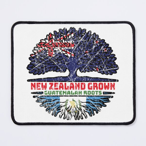 Item preview, Guatemala Guatemalan New Zealander New Zealand Tree Roots Flag designed and sold by FlagX.