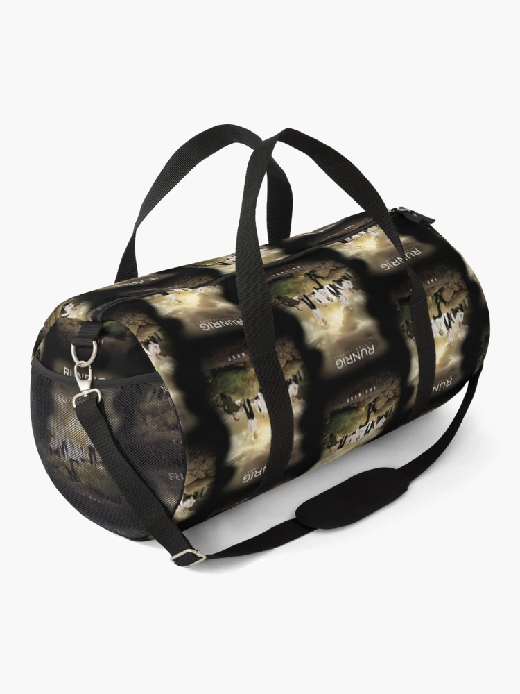 Thumbnail 2 of 3, Duffle Bag, Run In The Morning designed and sold by RandaGoldstein.