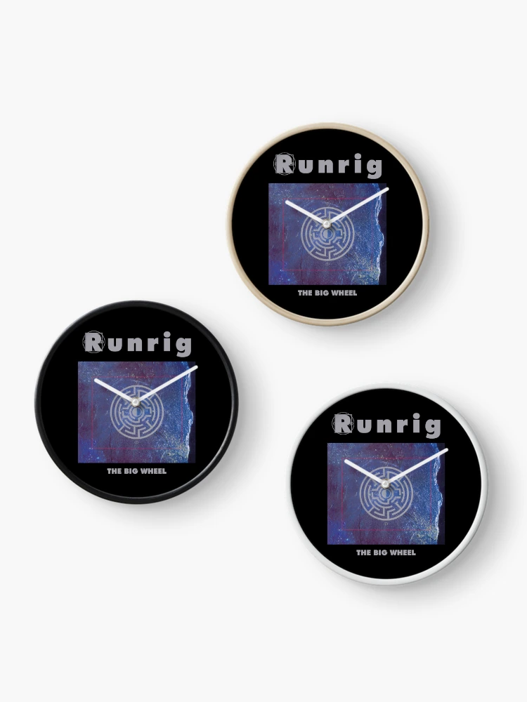 Thumbnail 3 of 4, Clock, RUNRIG designed and sold by RandaGoldstein.
