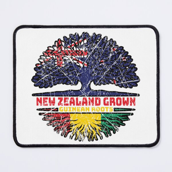 Item preview, Guinea Guinean New Zealander New Zealand Tree Roots Flag designed and sold by FlagX.