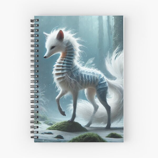Item preview, Ethereal Fox-Seahorse Hybrid: Enchanted Ocean Guardian designed and sold by FantasyHybrids.
