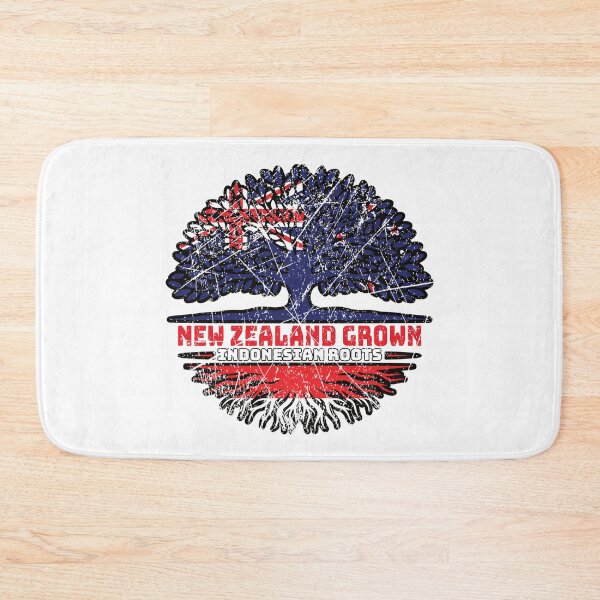 Item preview, Indonesia Indonesian New Zealander New Zealand Tree Roots Flag designed and sold by FlagX.