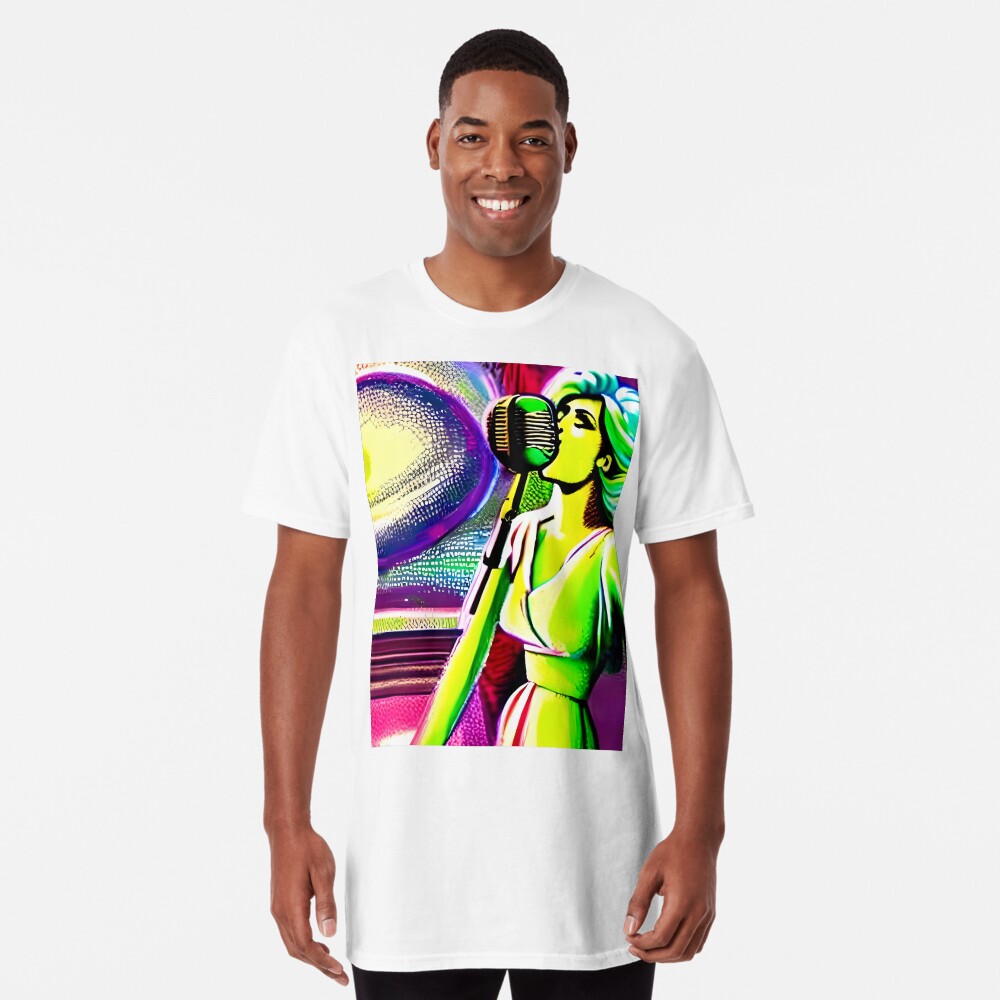 Item preview, Long T-Shirt designed and sold by Takutakina.