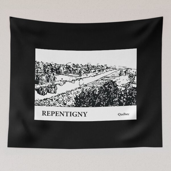 Item preview, El arrepentimiento de Quebec designed and sold by Lakeric Cityscapes.