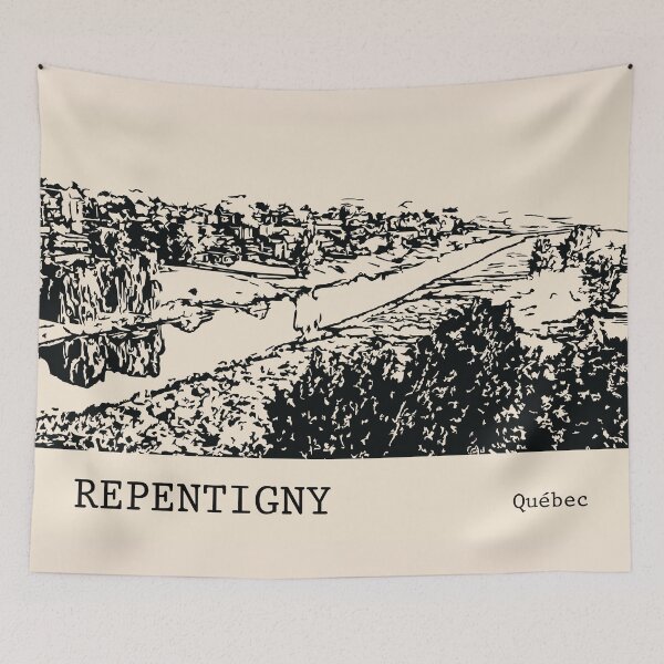 Item preview, El arrepentimiento de Quebec designed and sold by Lakeric Cityscapes.