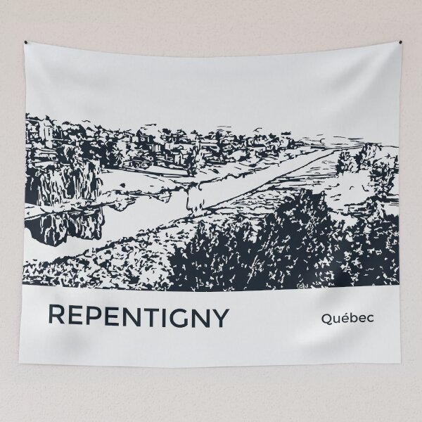 Item preview, El arrepentimiento de Quebec designed and sold by Lakeric Cityscapes.