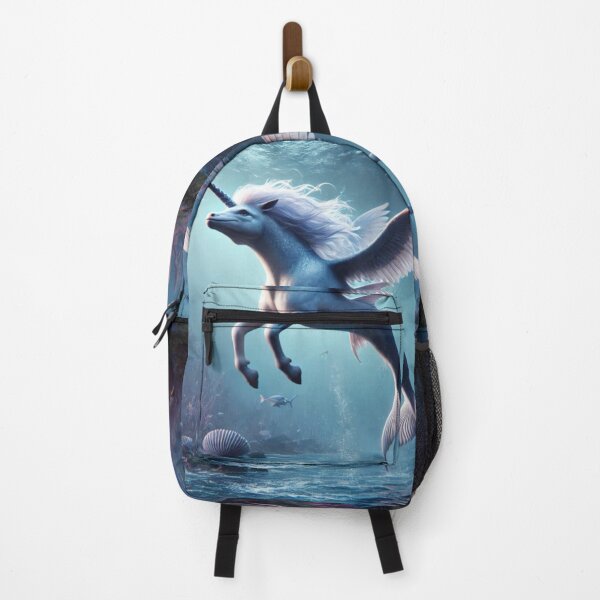 Item preview, Mystical Alicorn-Dolphin Hybrid: Enchanted Ocean Adventure designed and sold by FantasyHybrids.