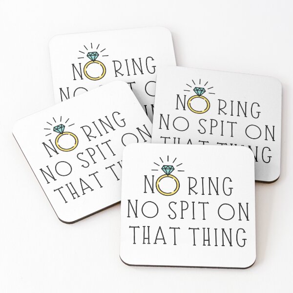 Item preview, No Ring No Spit on That Thing Thang Hawk Tuah Girl designed and sold by gillys.