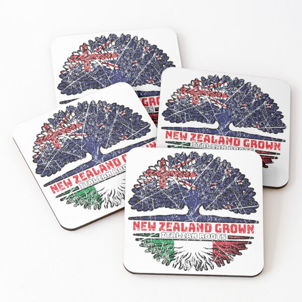 Item preview, Italy Italian New Zealander New Zealand Tree Roots Flag designed and sold by FlagX.