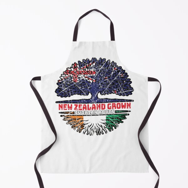 Item preview, Ivory Coast Ivorian New Zealander New Zealand Tree Roots Flag designed and sold by FlagX.