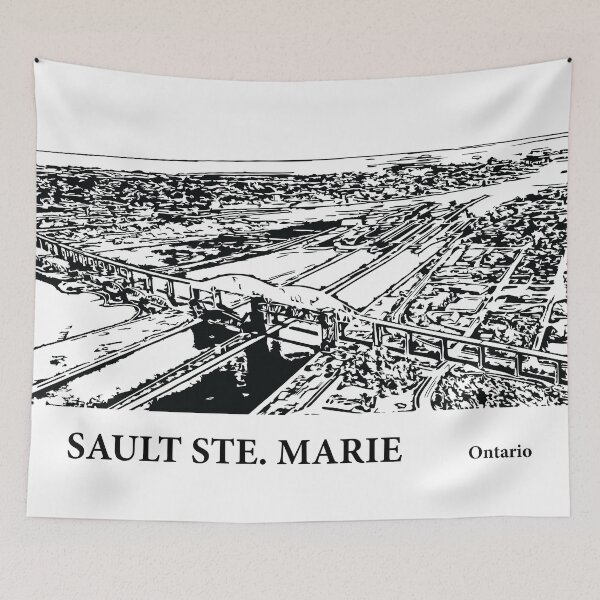 Item preview, Sault Ste. Marie Ontario designed and sold by Lakeric Cityscapes.