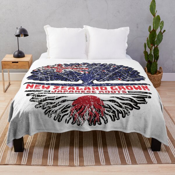 Item preview, Japan Japanese New Zealander New Zealand Tree Roots Flag designed and sold by FlagX.