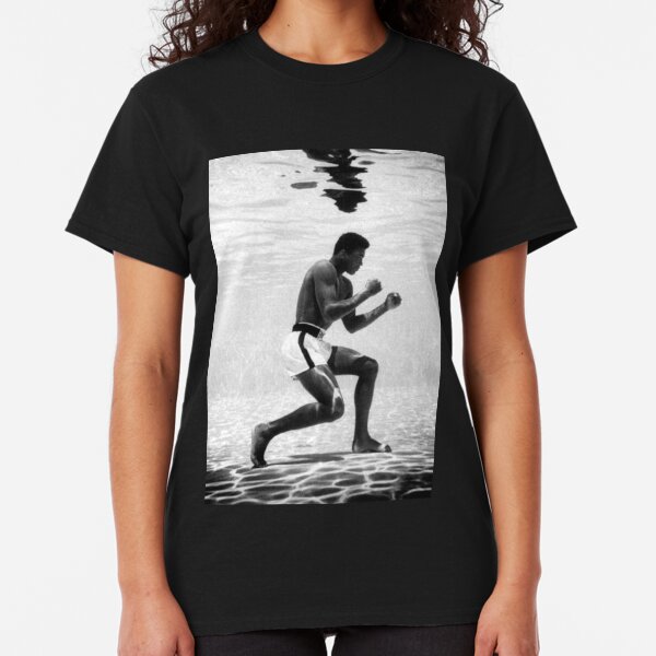 Muhammad Ali Under Water Fighting Position Classic T-Shirt