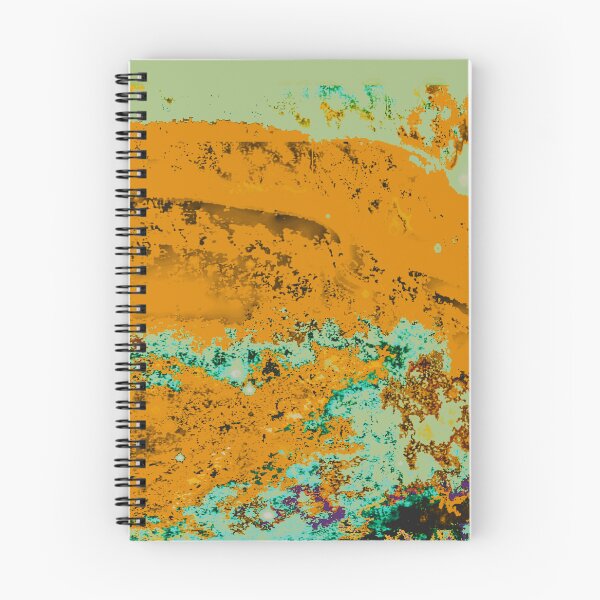 Item preview, Orange Planet Surface- Abstract designed and sold by Spaceart9.