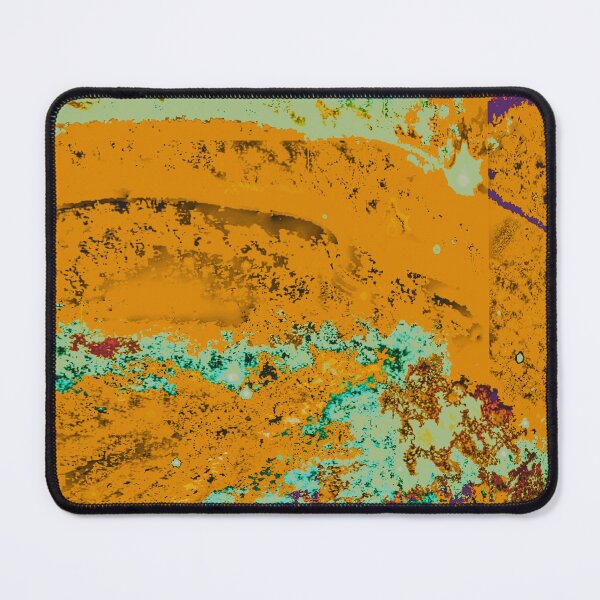 Item preview, Orange Planet Surface- Abstract designed and sold by Spaceart9.