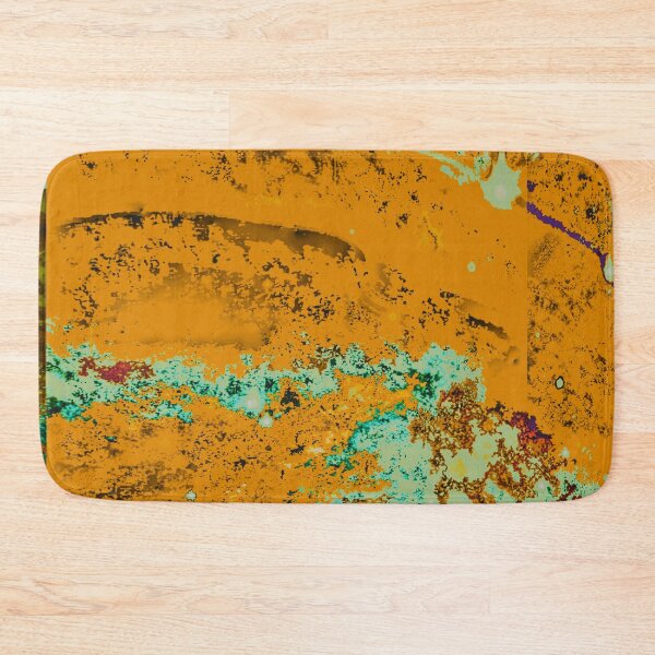 Item preview, Orange Planet Surface- Abstract designed and sold by Spaceart9.
