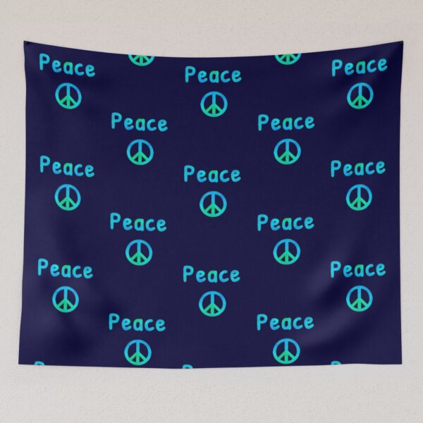 Item preview, Peace (blue/green) designed and sold by Amanda1775.