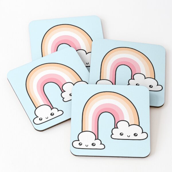 Item preview, Happy Lesbian Rainbow designed and sold by Rainbow Stegosaurus.