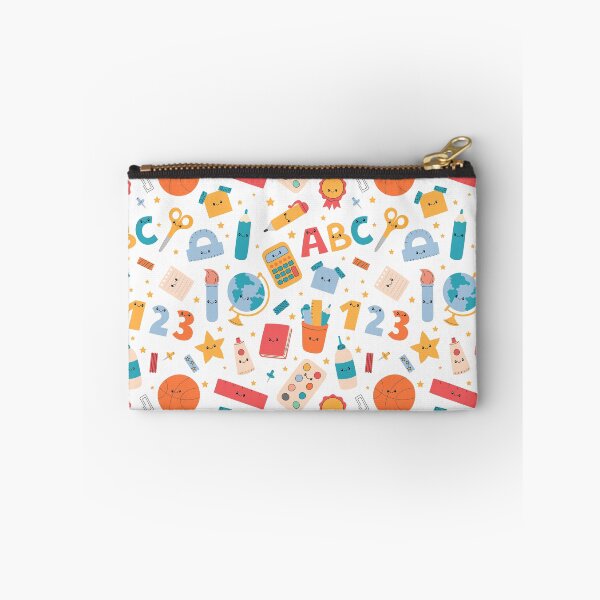 Item preview, Cute School Supplies Pattern designed and sold by AnnaVioletStore.