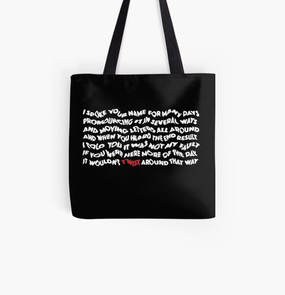 Fractal Twisted Wavy Tote Bag Purse Handbag For Women Girls