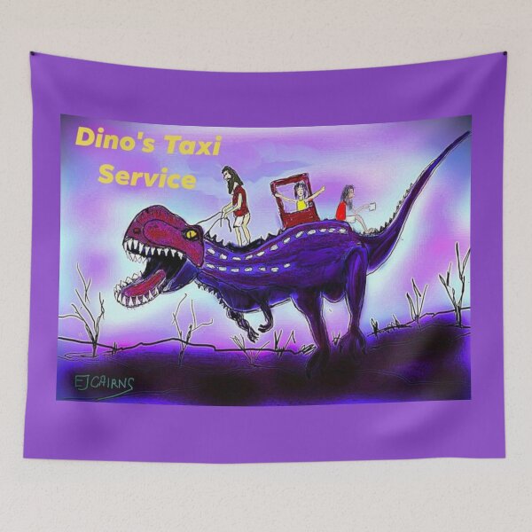 Item preview, Dino's Taxi Service  designed and sold by EJCairns.