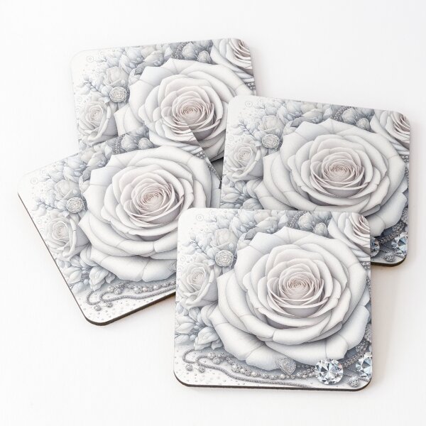Item preview, White Roses  designed and sold by connie campbell.
