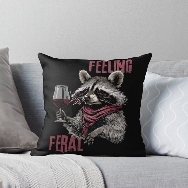 Item preview, Feeling Feral Racoon Feeling Feral Opossum Raccoon designed and sold by ArtFromBeyond.