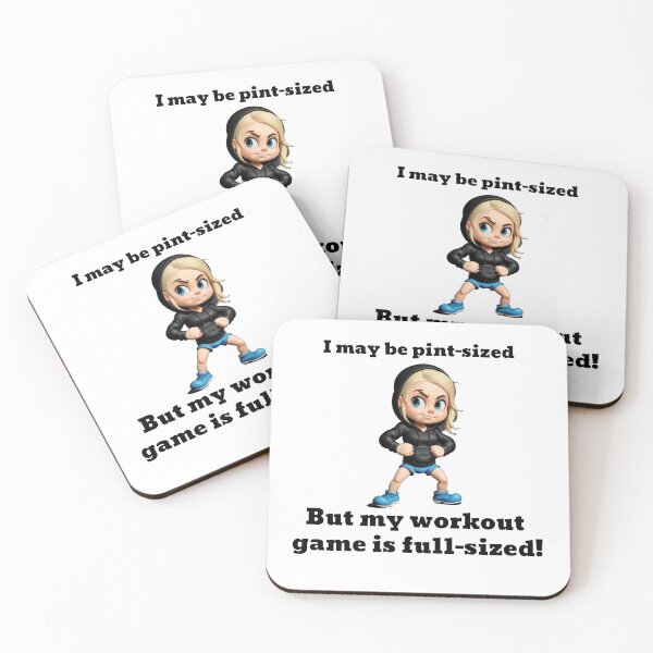 Item preview, I may be pint-sized designed and sold by SandersFitness.